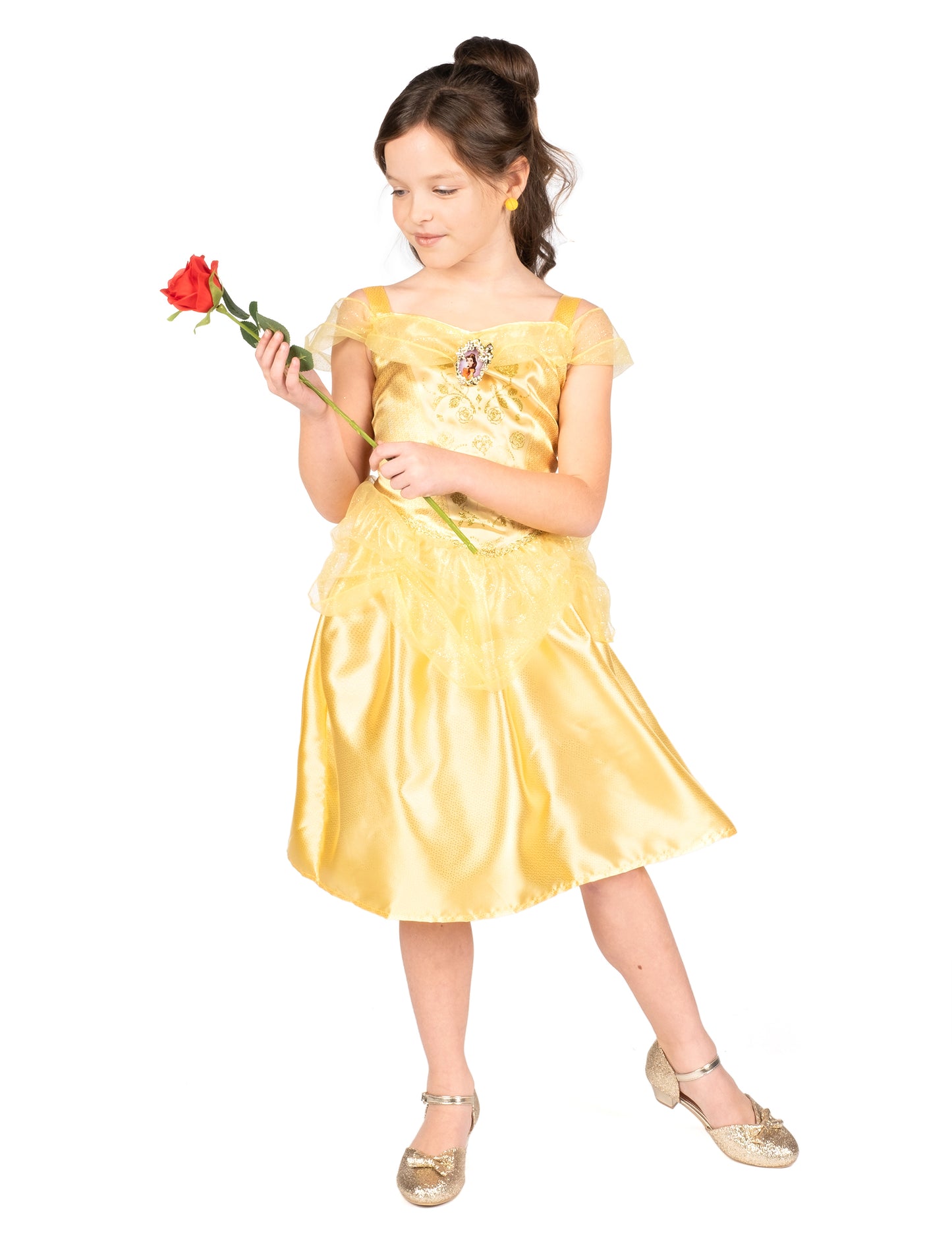 Klasické maskovanie krásne dievča