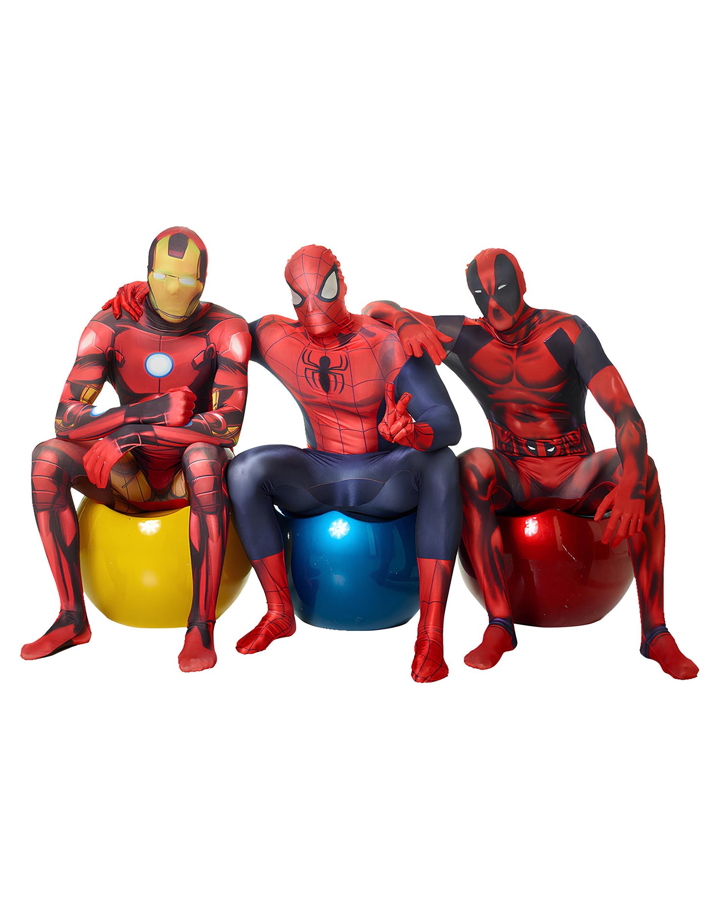 Klasické maskovanie MorphSuits pre dospelých Deadpool
