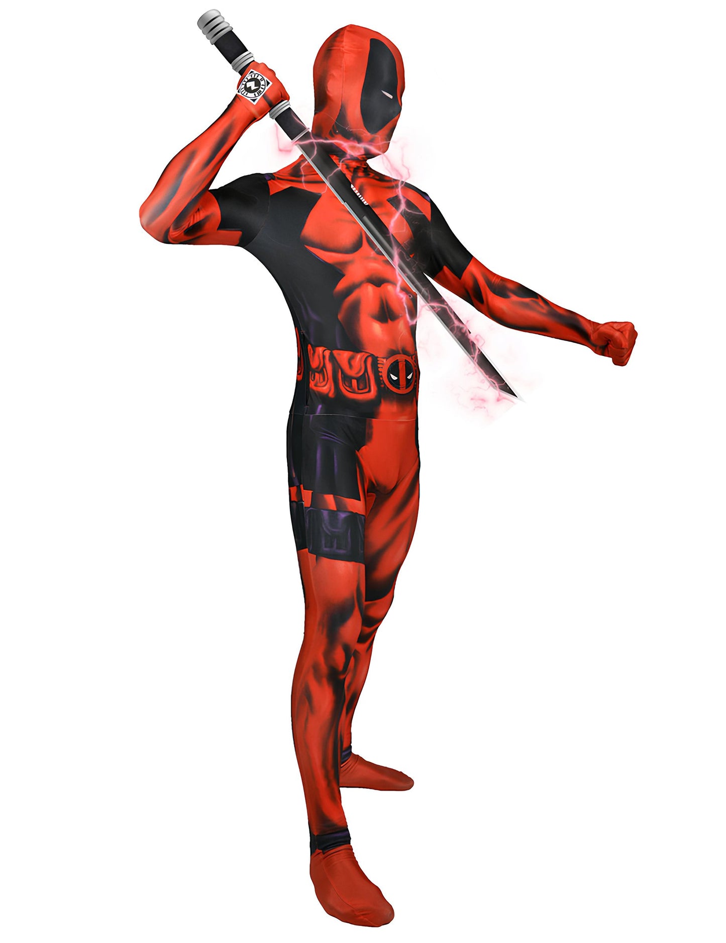 Klasické maskovanie MorphSuits pre dospelých Deadpool