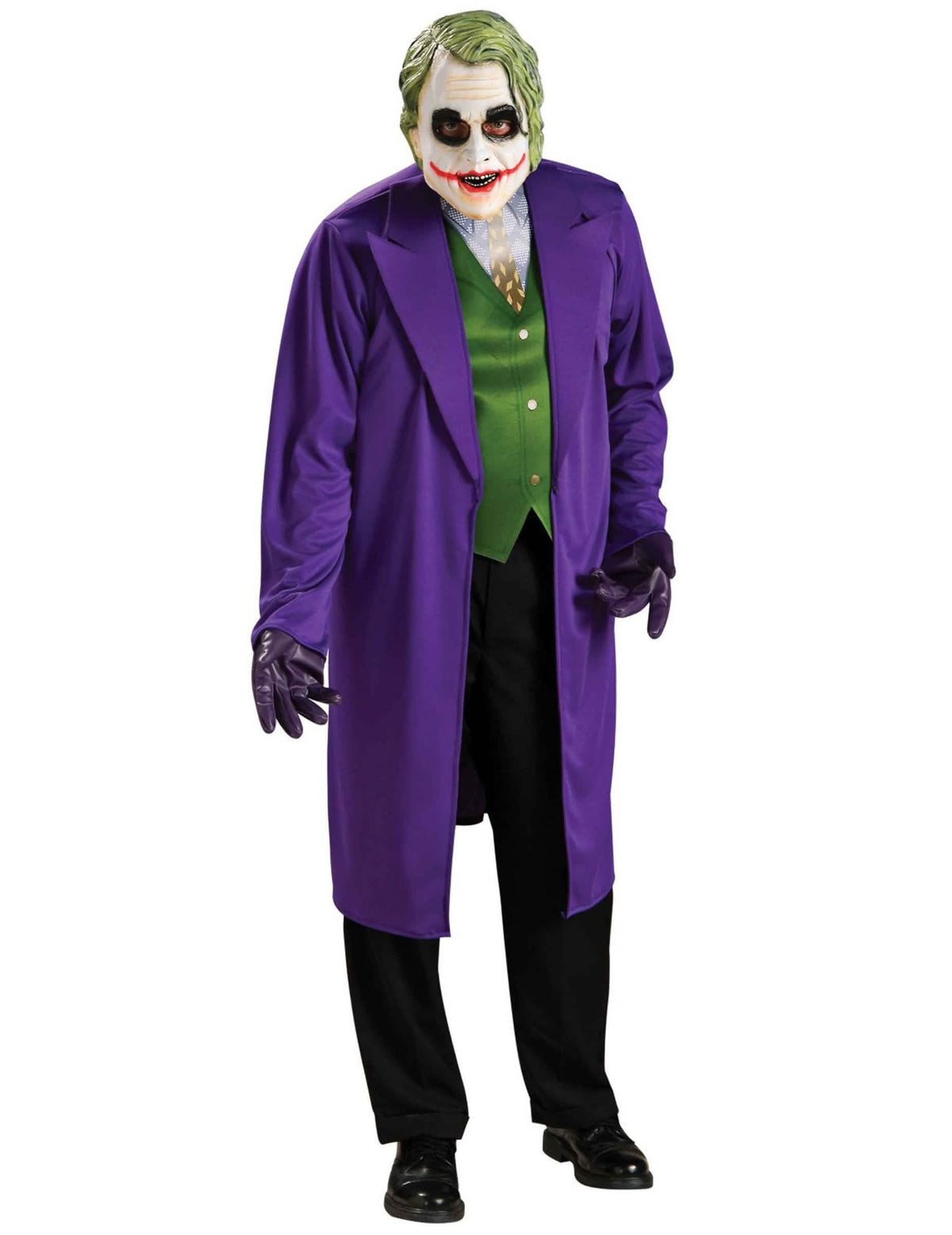 Klasický kostým Joker The Dark Knight™ pre dospelého fialová a zelená s maskou