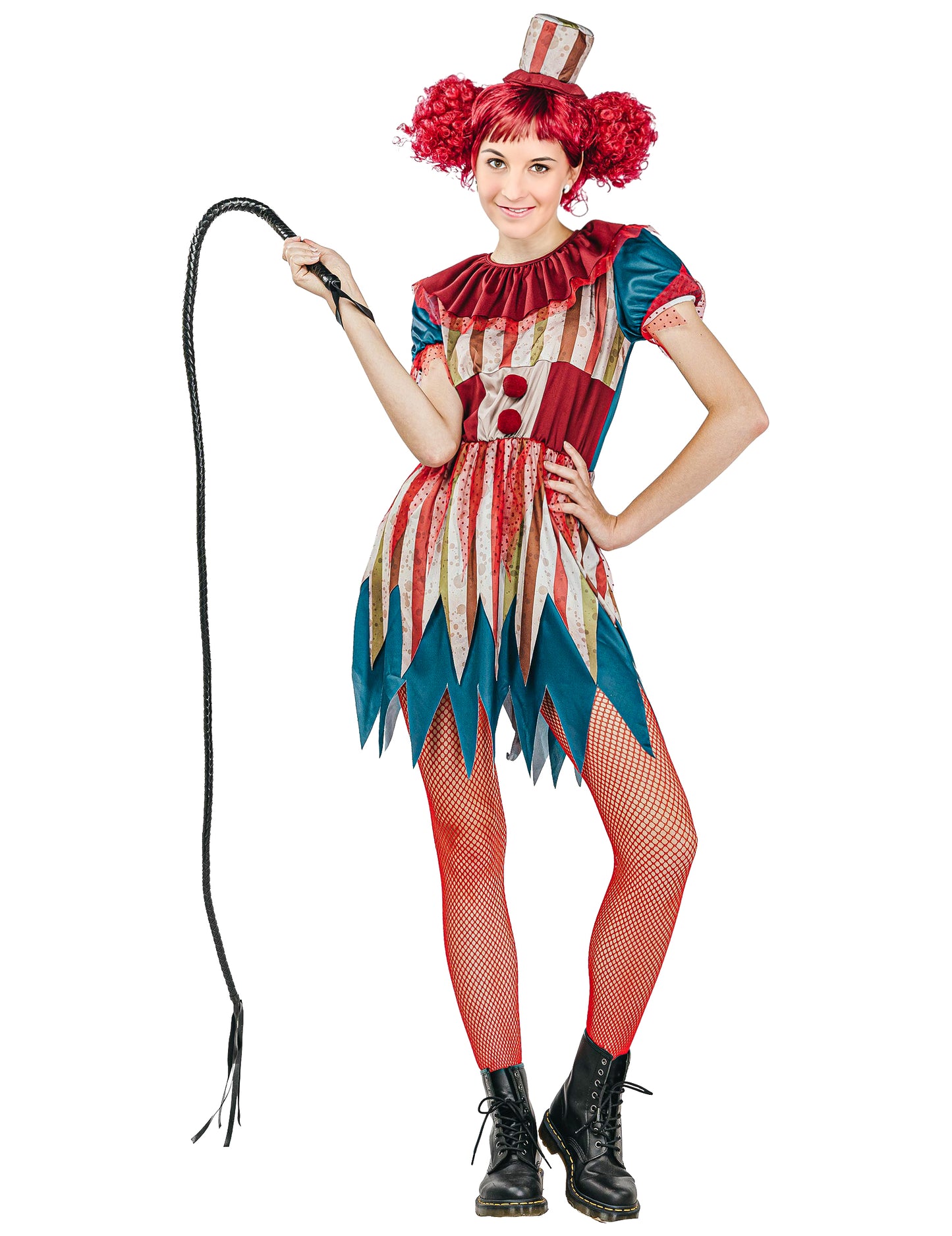 Klaun Colory Clown Halloween žena
