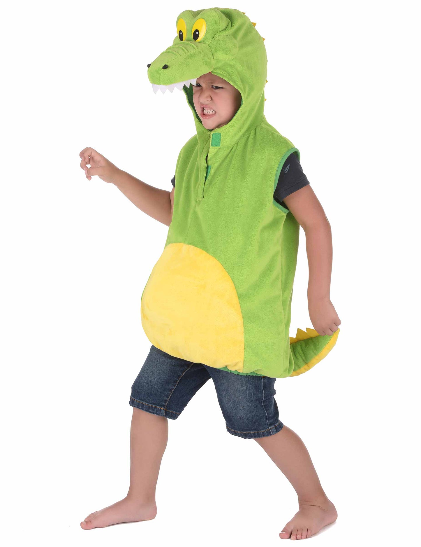 Detské čalúnené krokodíly maskovanie