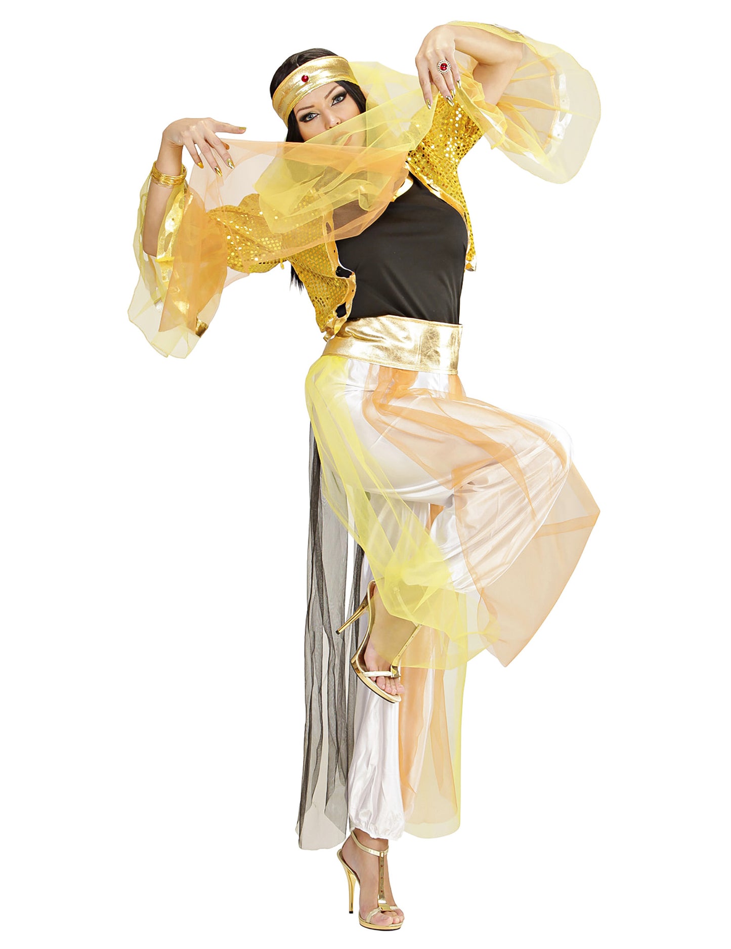 Kostým z východného tanečníka so ženami