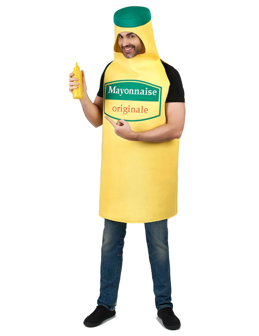 Dvojkostým pre dospelých majonéza a kečup