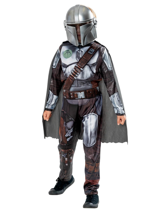 Párový kostým The Mandalorian a bábätko Yoda™ Star Wars™ deti