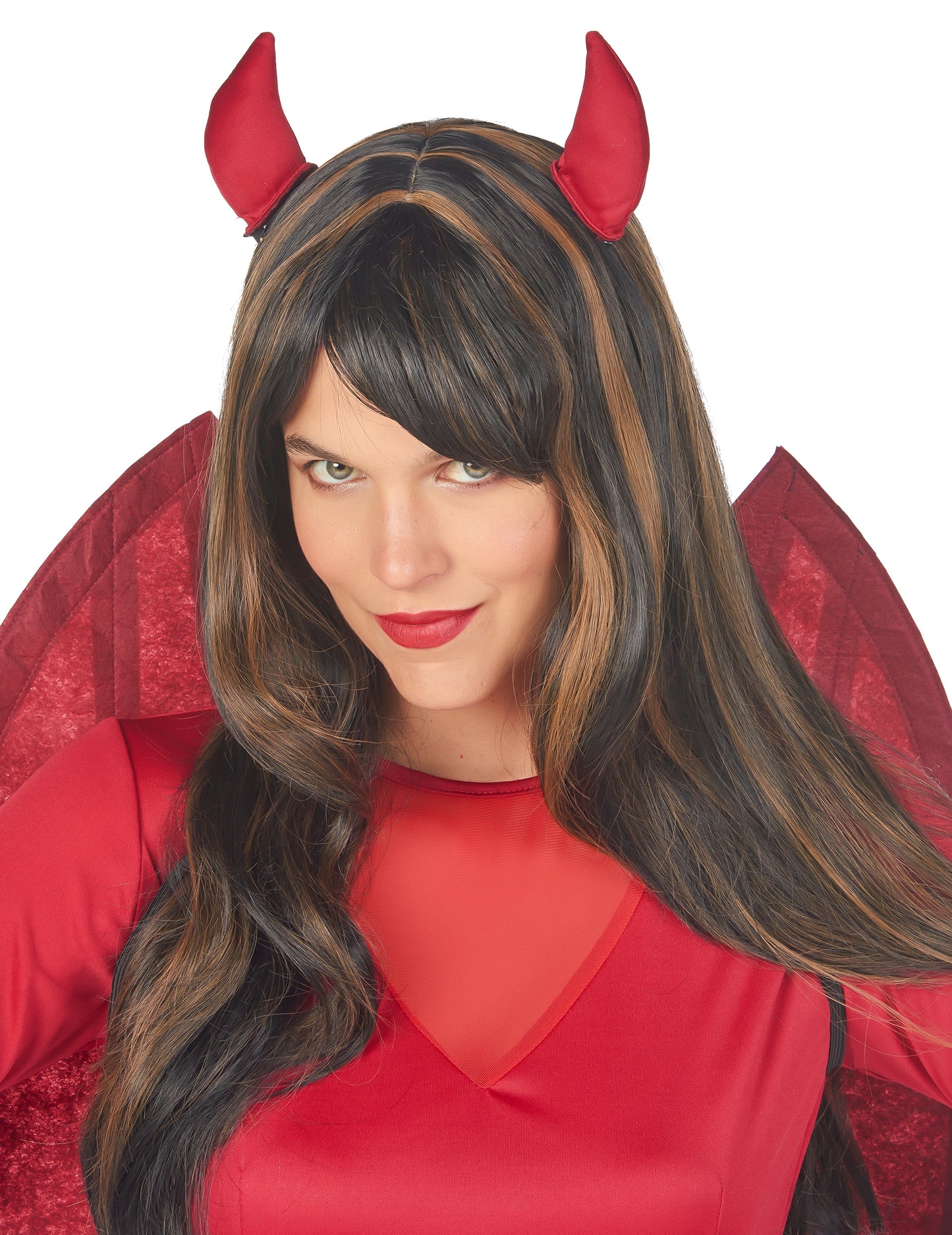 Halloween Red Devil a čierny kostým