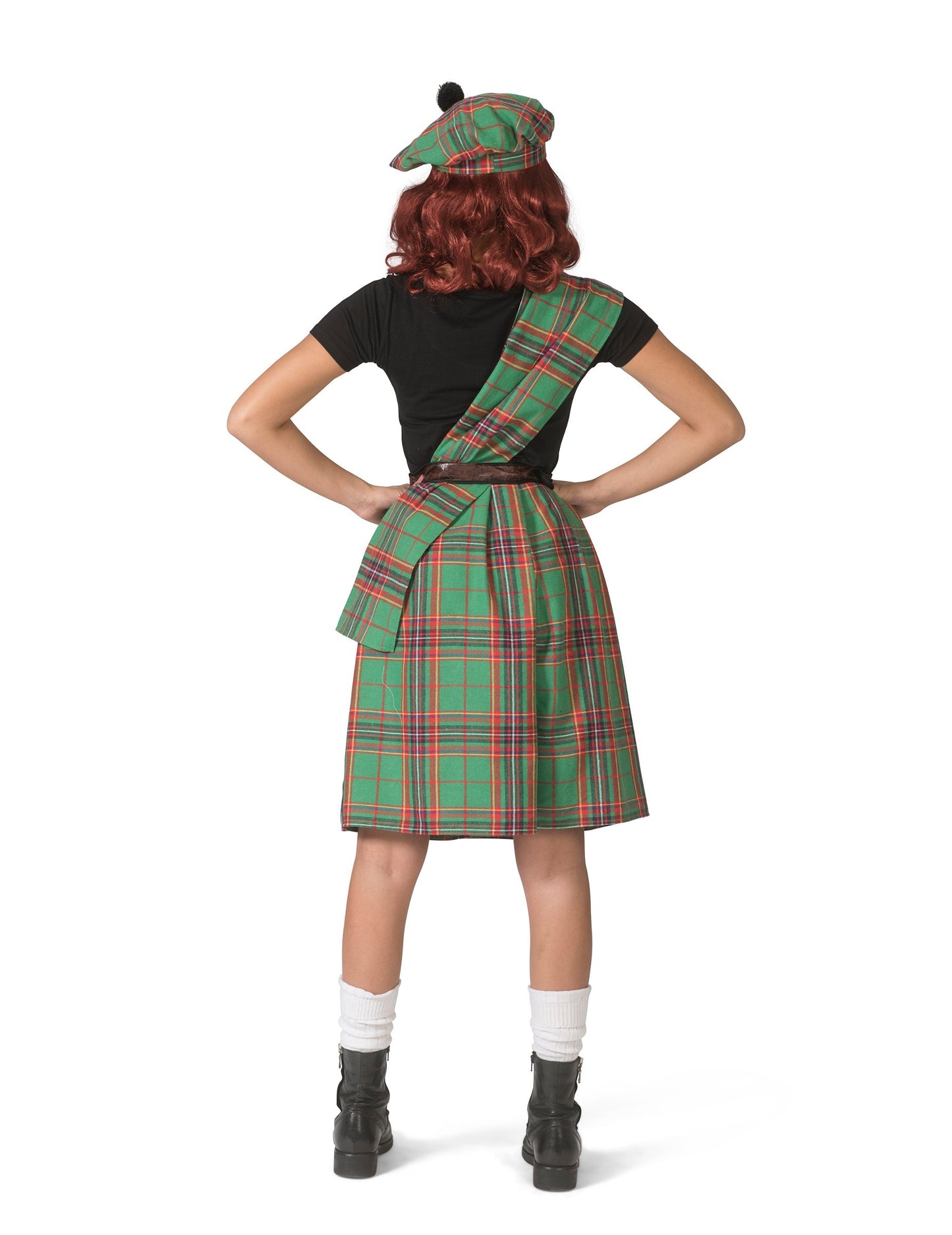 Dámske zelené škótske maskovanie