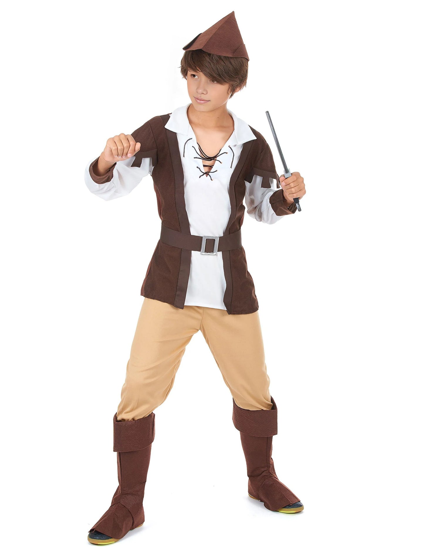 Odpadky a béžový chlapec