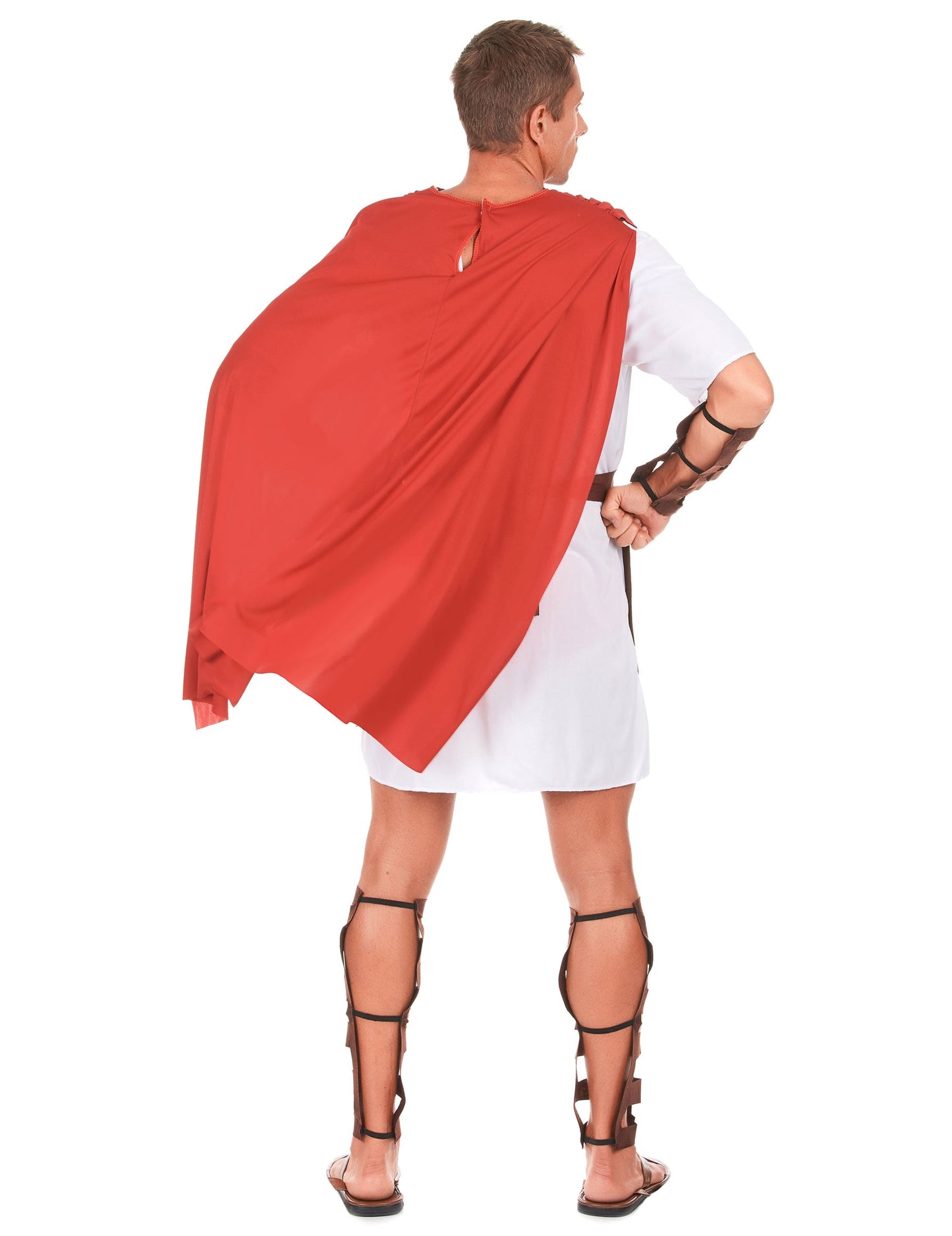 Vue de dos du déguisement de gladiateur pour homme