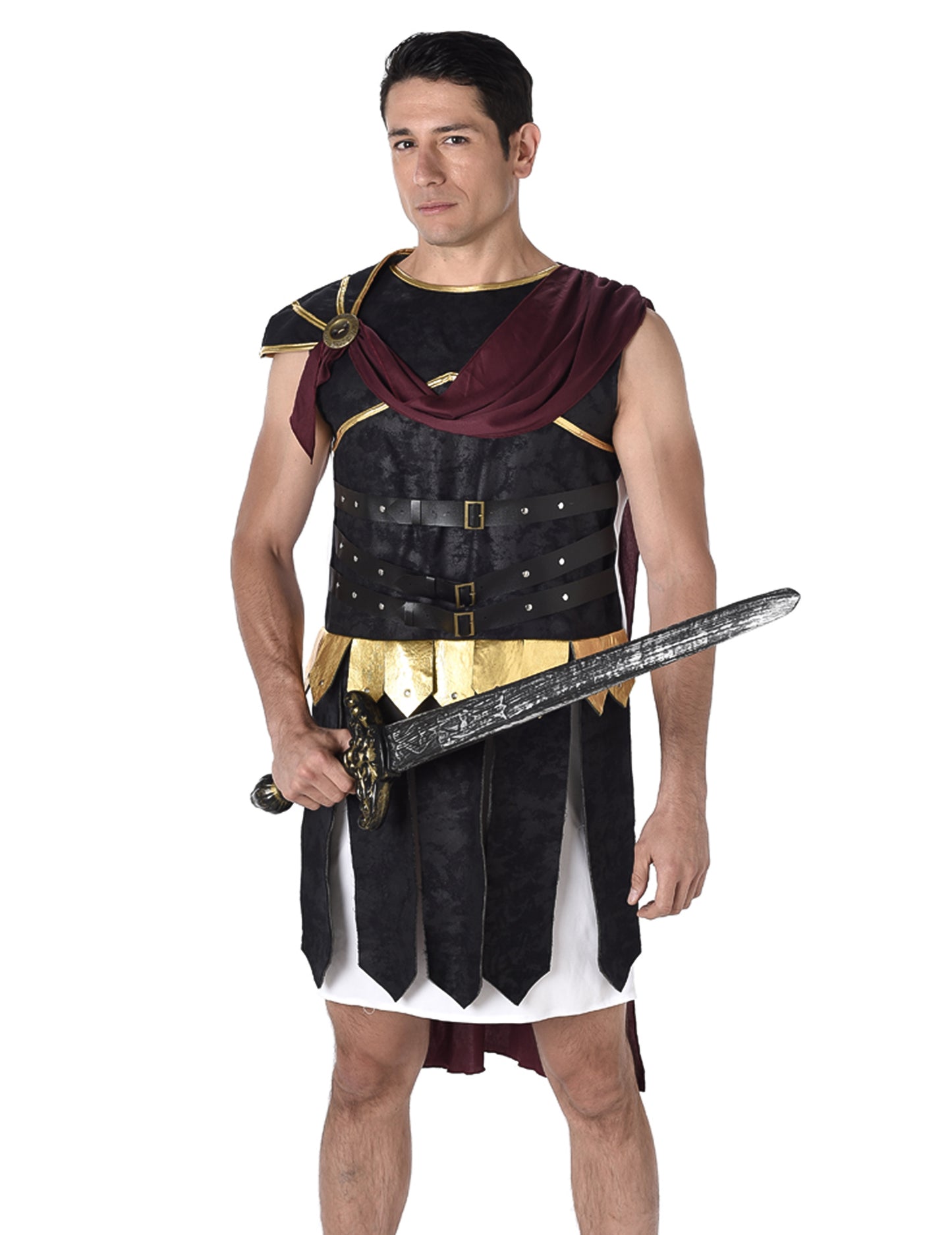Black and Golden Roman and Golden Gladiator kostým