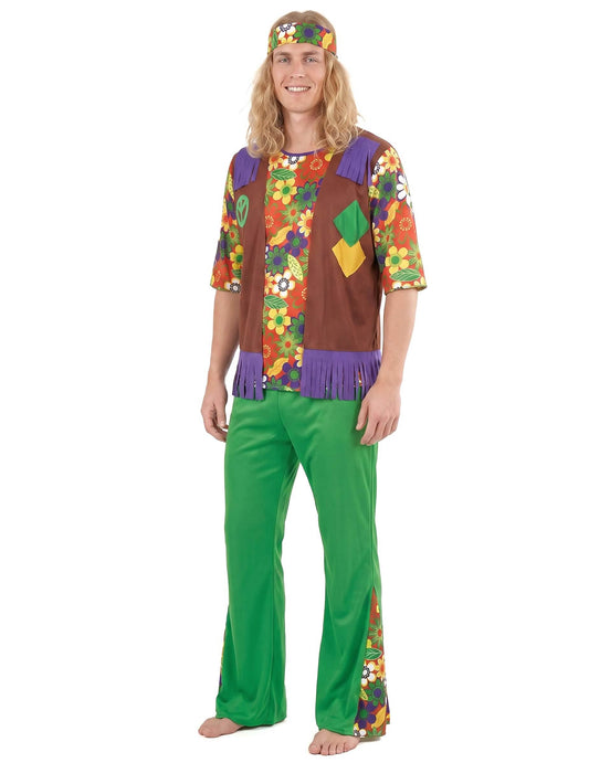 Hippie Flower Power Man kostým