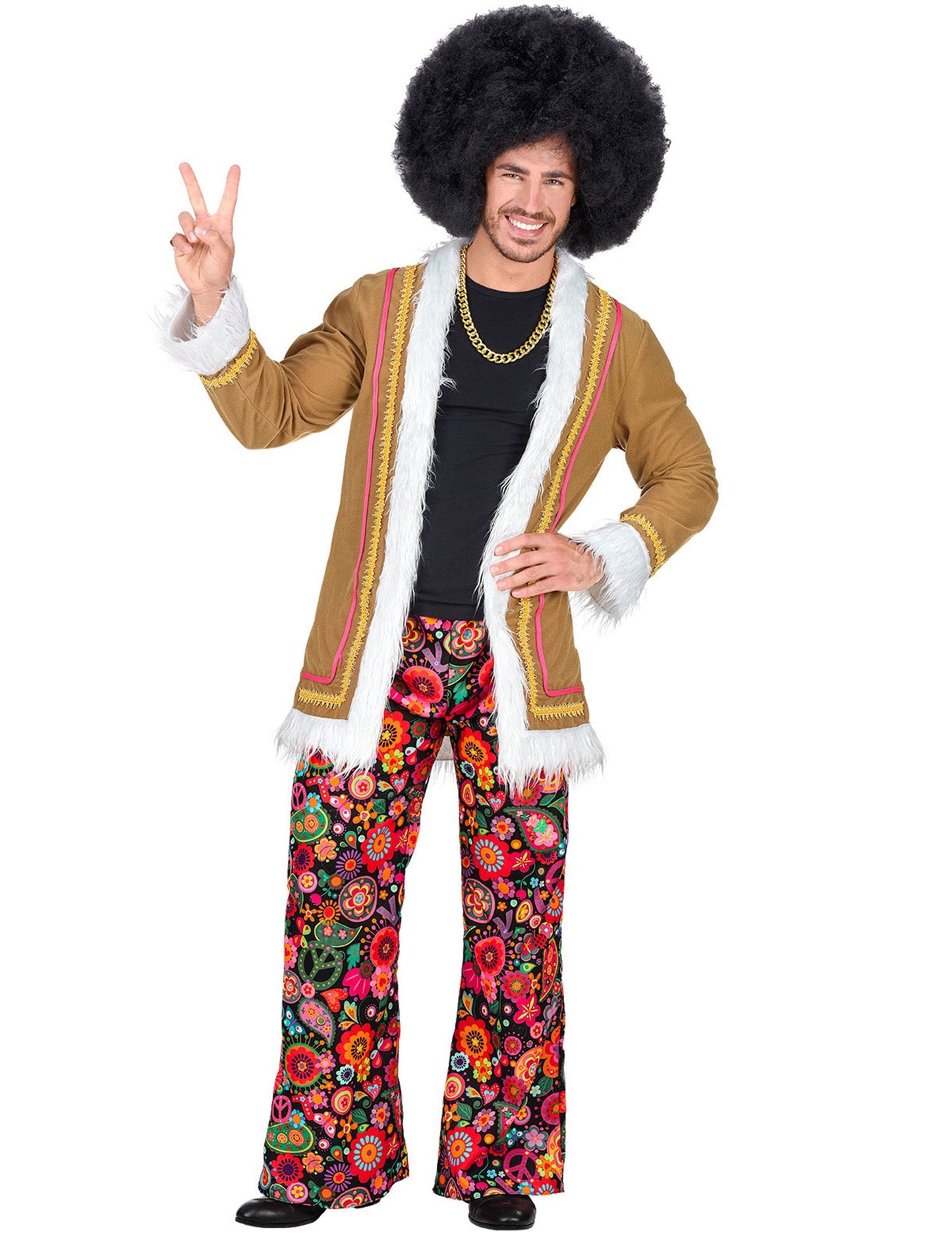 Hippie Woodstock Man Costume