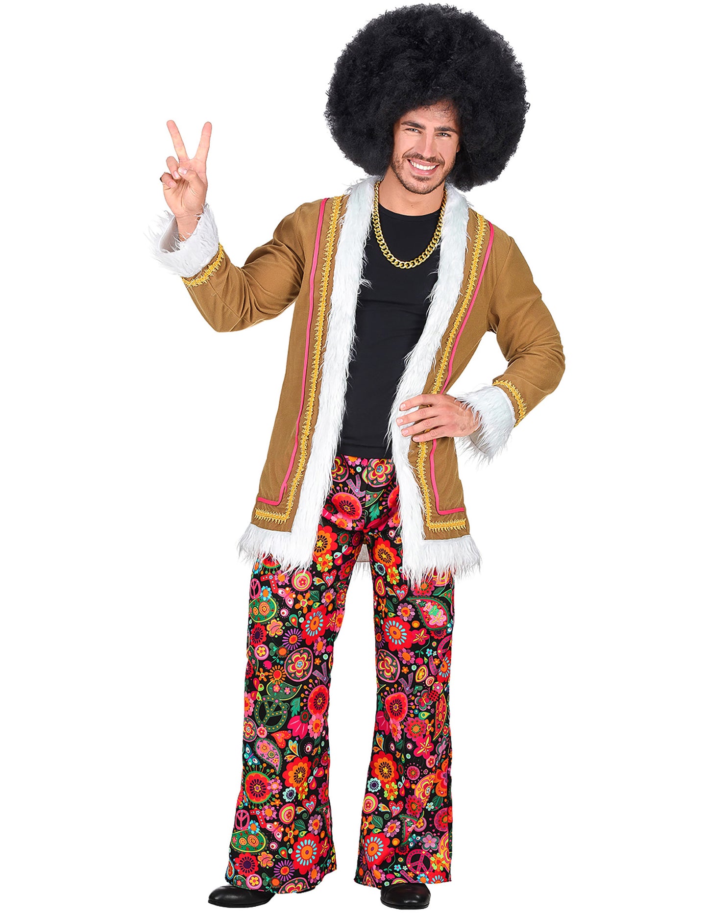 Hippie Woodstock Man Costume