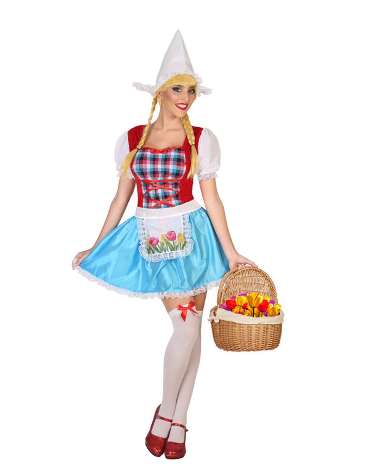 Holandská žena zamaskovať