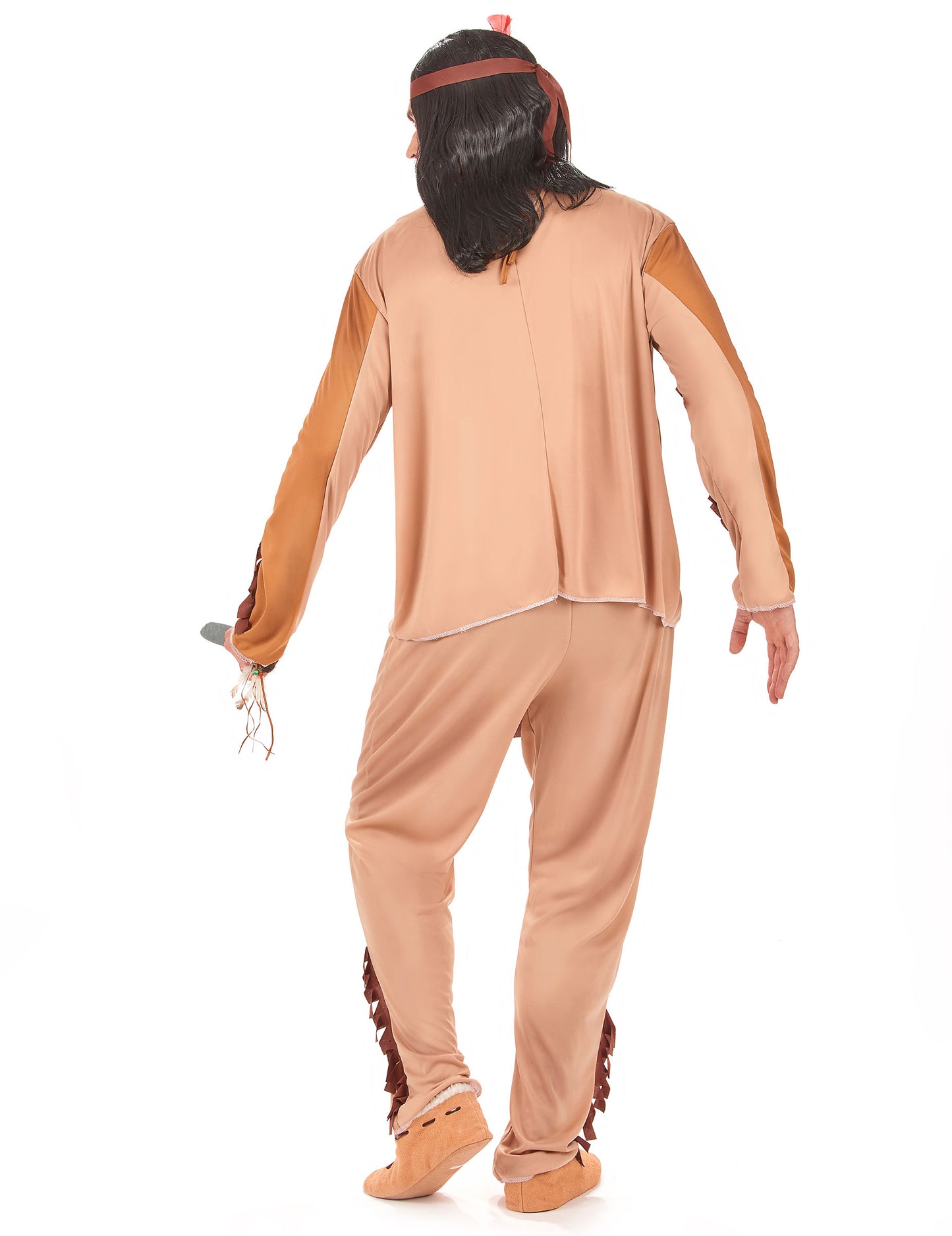 Béžové indické maskovanie a hnedé mužské hnedé