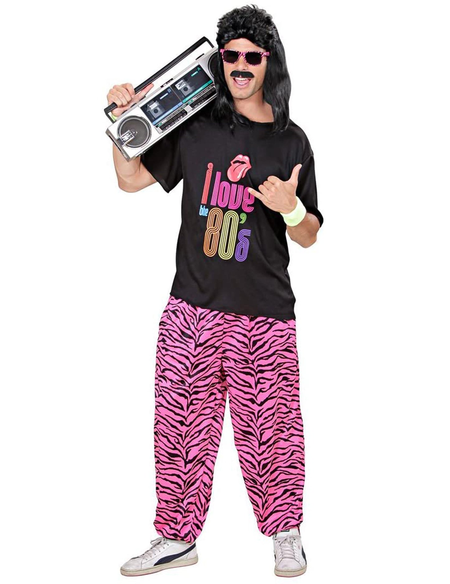 Maskovanie jogging milujem muža veľkej veľkosti 80. rokov