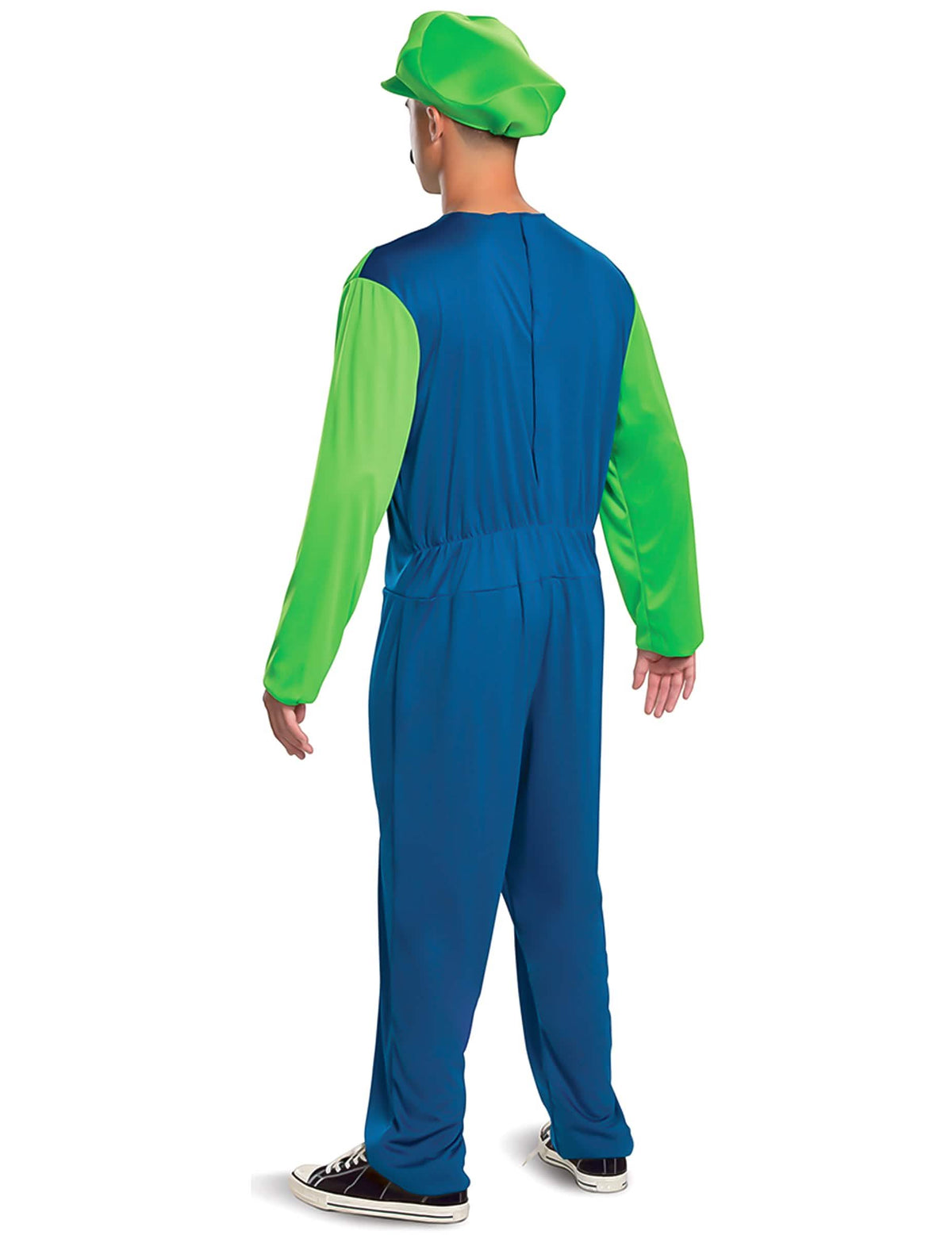 Pohľad zozadu na klasický kostým Luigi™