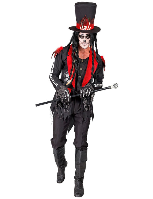 Pánsky kostým voodoo majstra