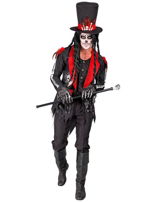 Pánsky kostým voodoo majstra