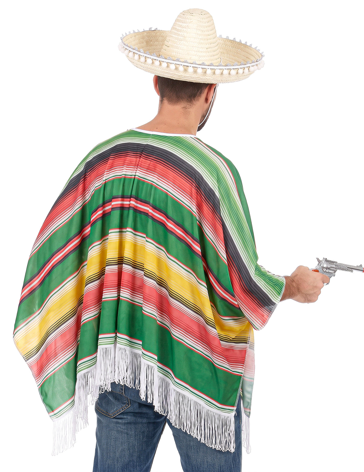 Mexické maskovanie s mužskými strapcami