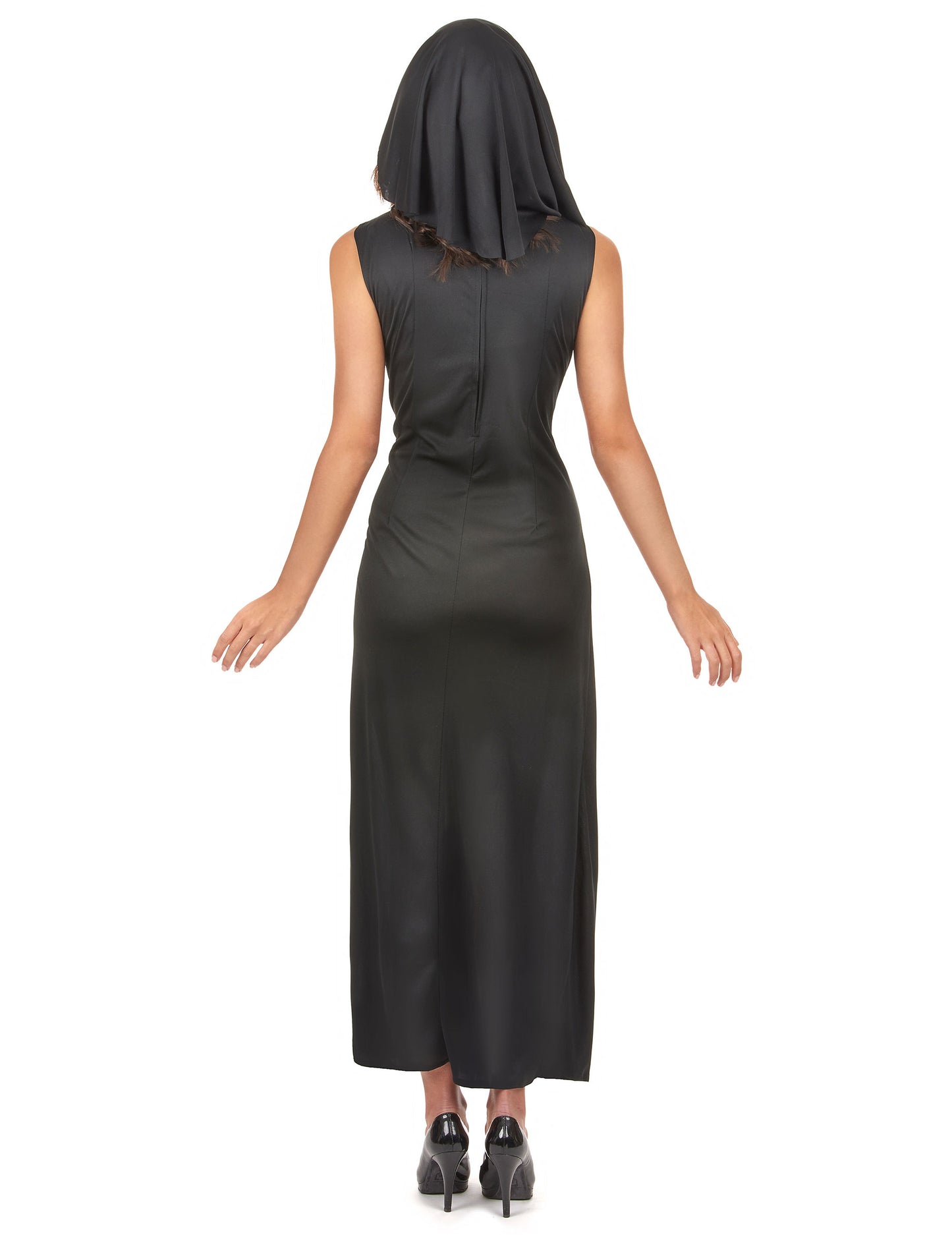 Sexy mníška zamaskuje ženské šaty Žena