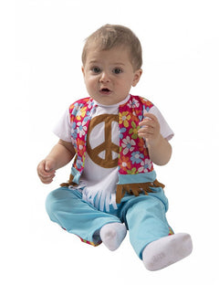 Hippie kostýmy pre bábätká