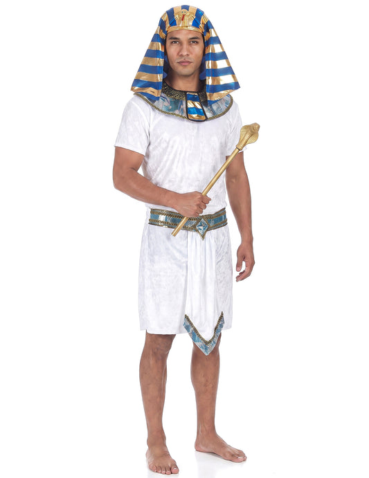 Plný egyptský faraón kostým muž