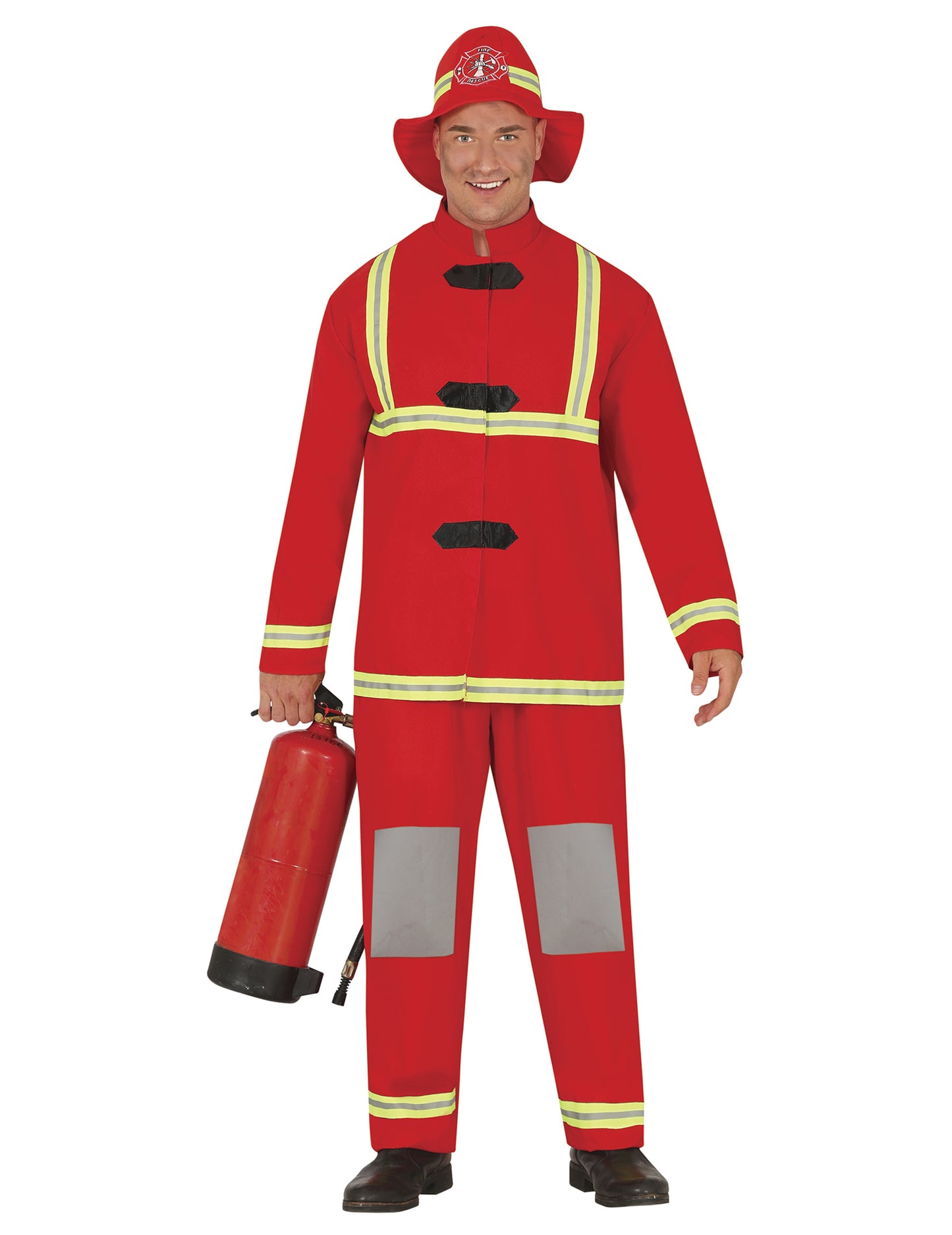 Veľký kostým hasiča pre dospelých