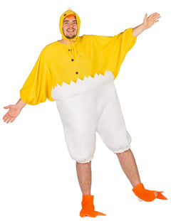 Kostýmy sliepky a kuraťa pre dospelých