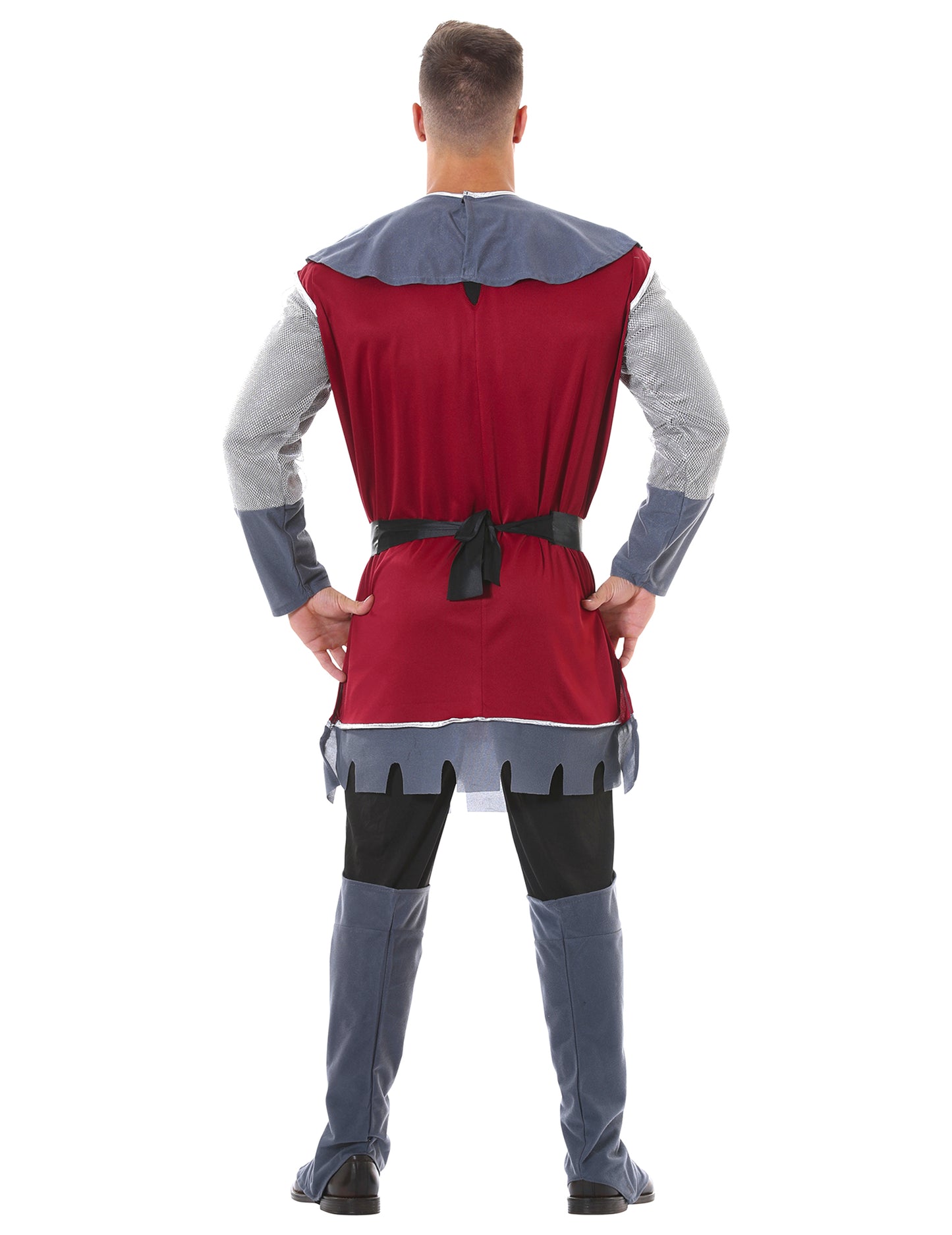 Vue de dos du déguisement prince chevalier