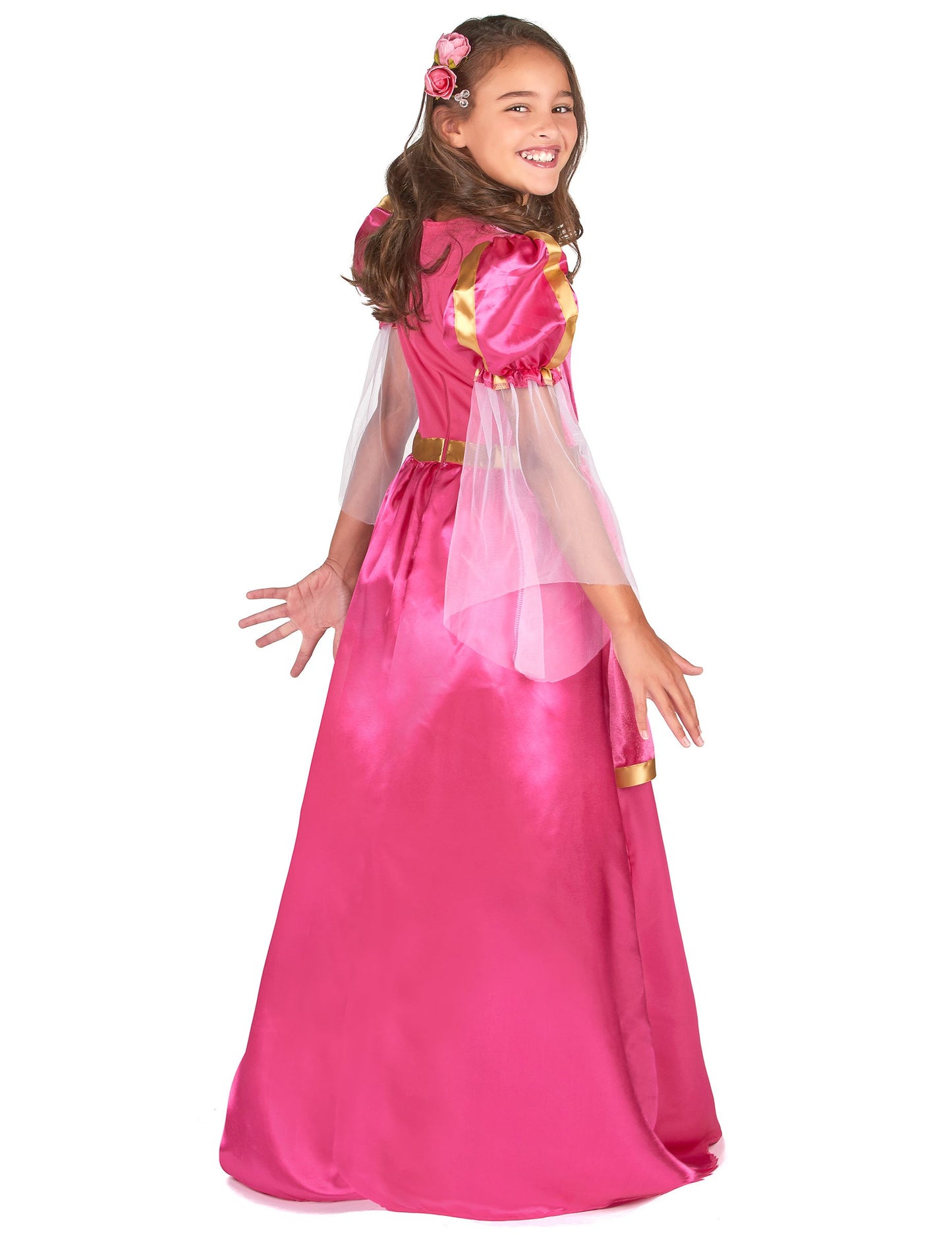 Pink Girl Pink Stredoveká princezná kostým
