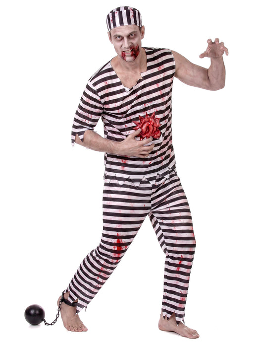Dôverné maskovanie zombie väzňa