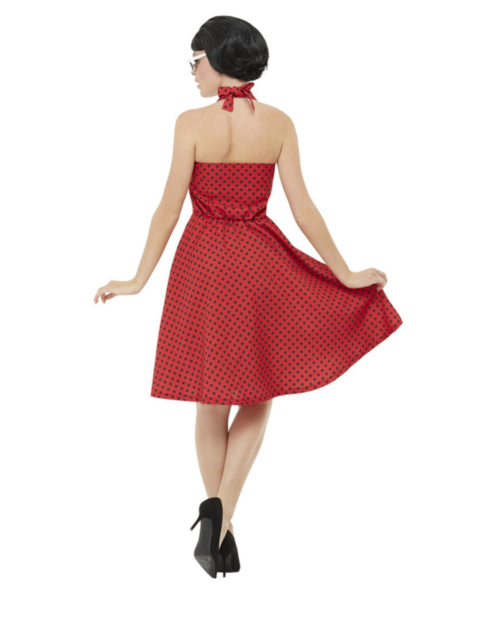 Rockabilly z 50. rokov Red Woman kostým