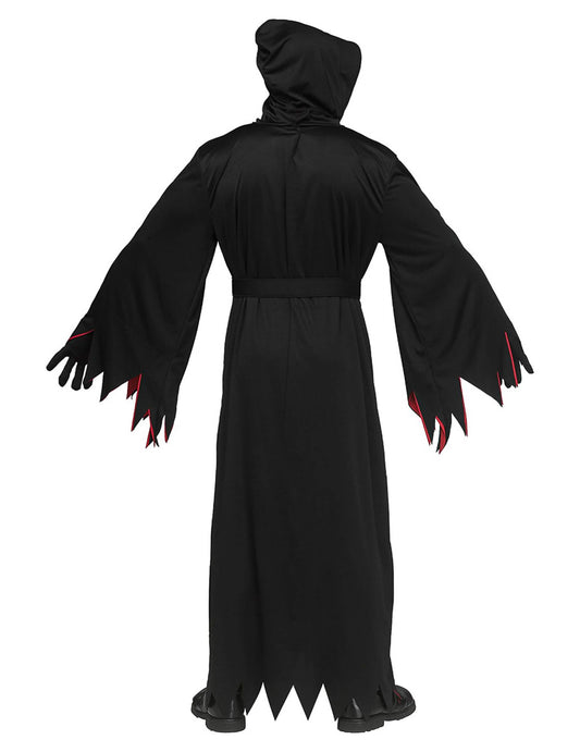 Kostým Scream™ s čierno-červenou maskou pre dospelých