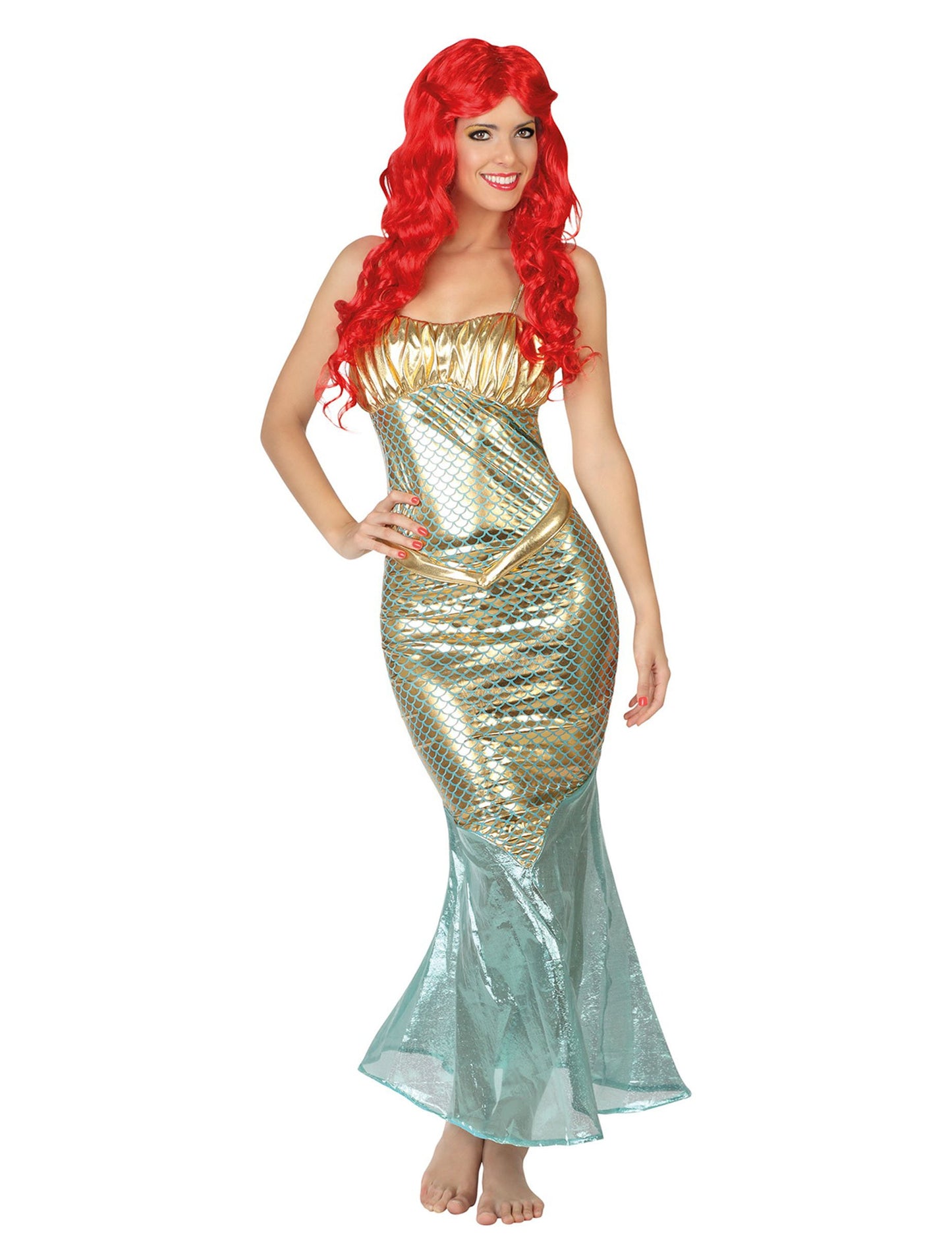 Dámsky kostým morskej panny