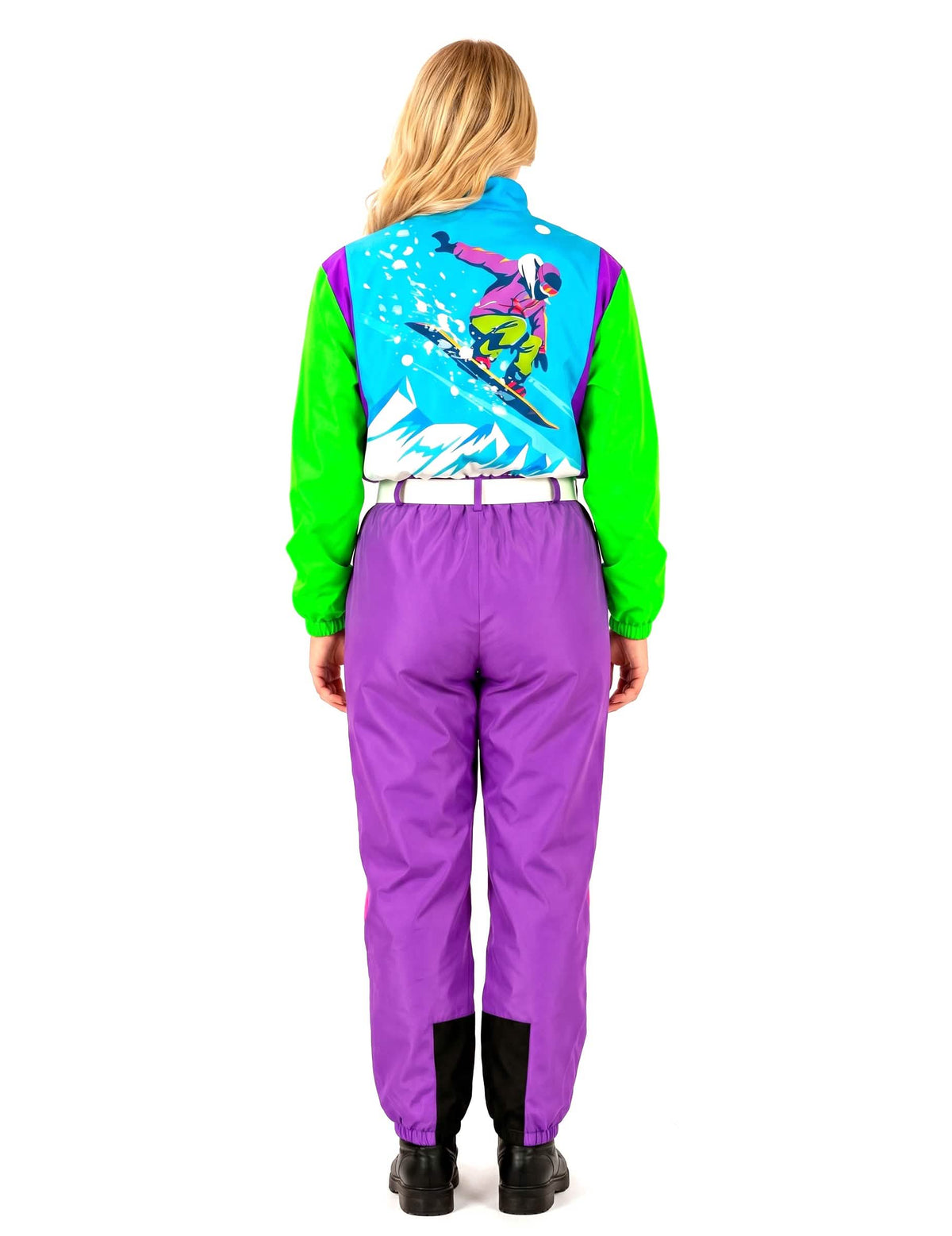 Veľký kostým snowboardistov pre dospelých