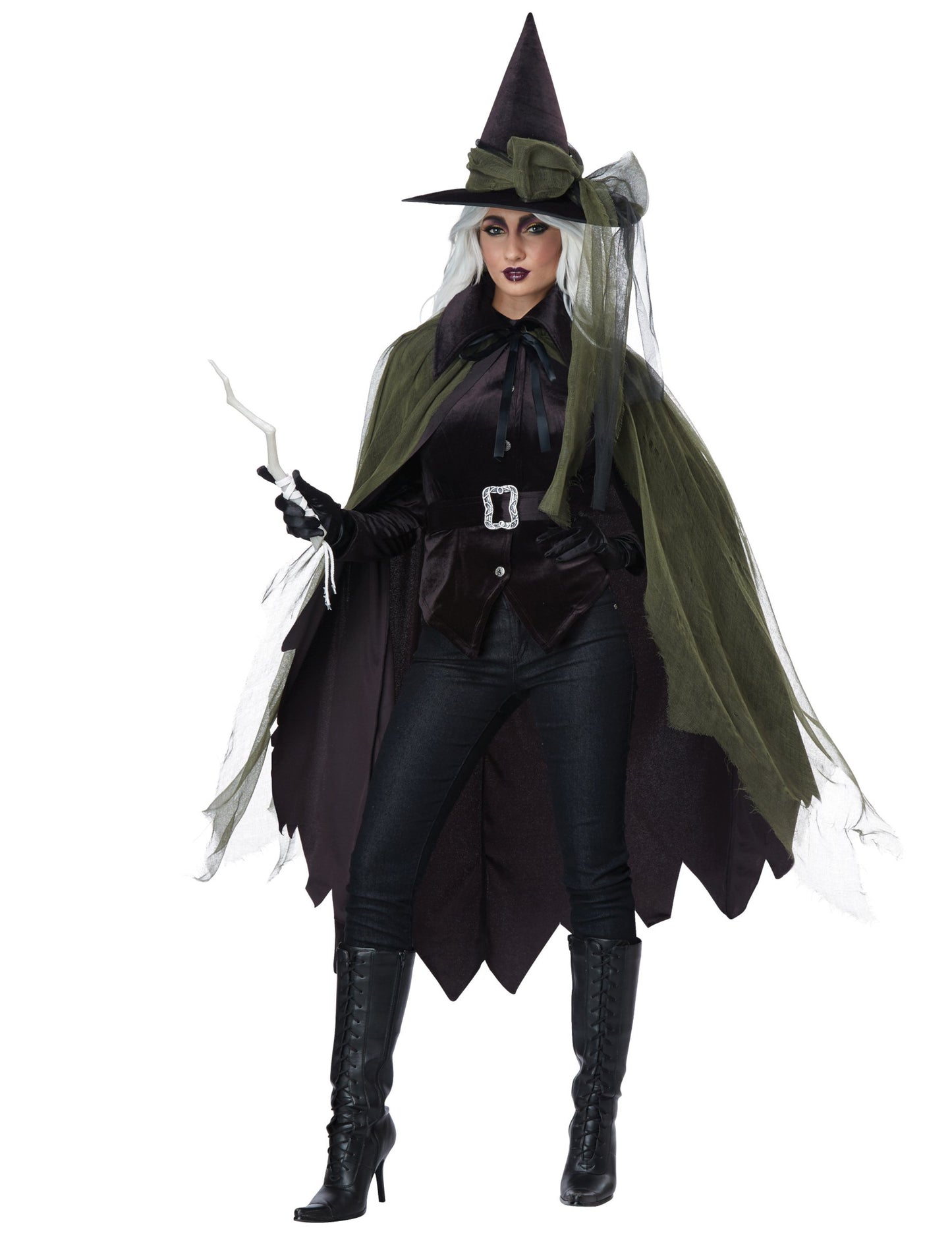 Maskovanie gotickej čarodejnice pre dospelých