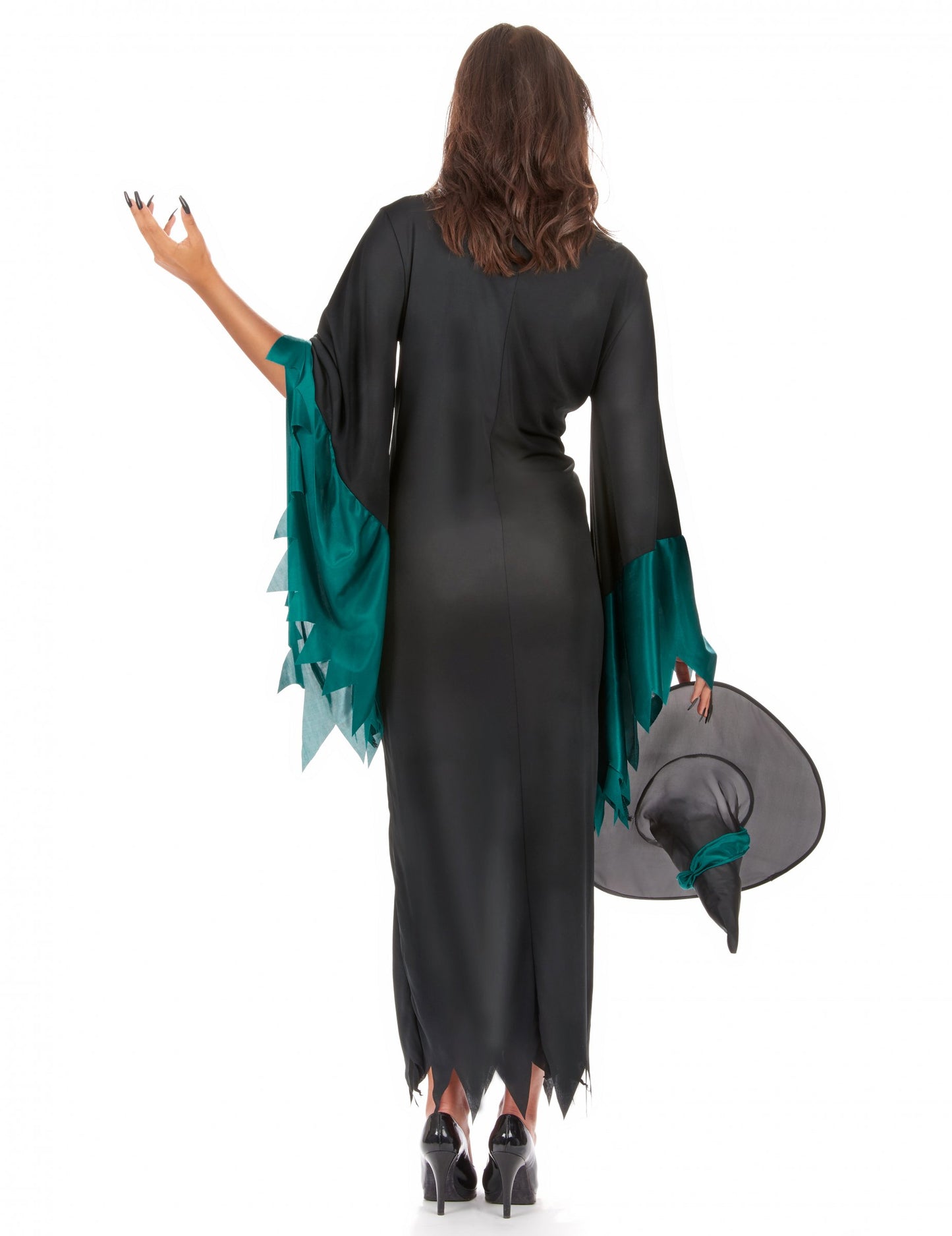 Dlhá žena čarodejnícky kostým