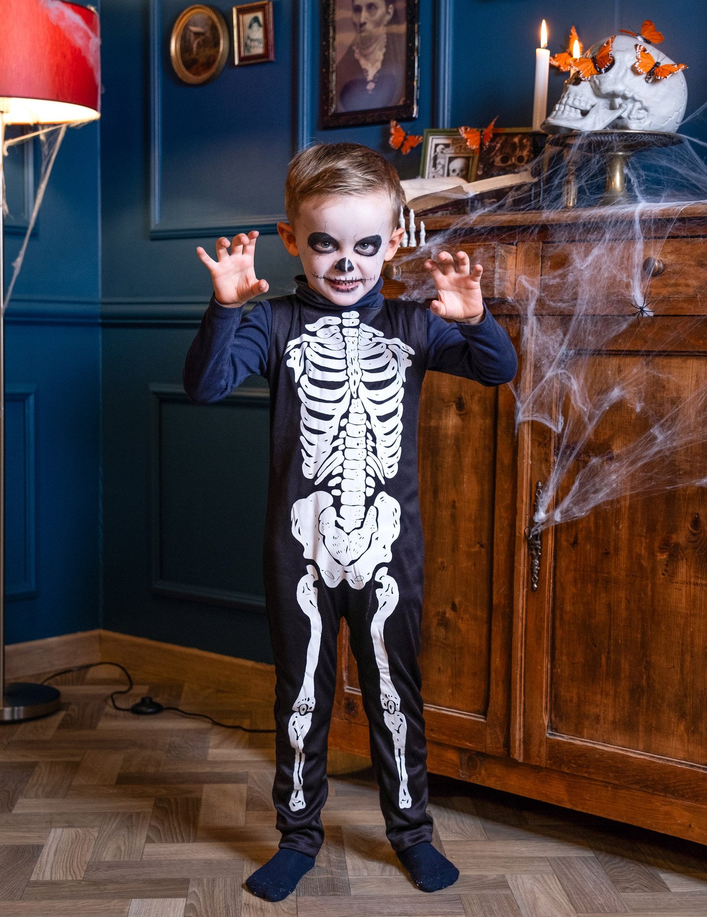 Klasický kostým detskej kostry