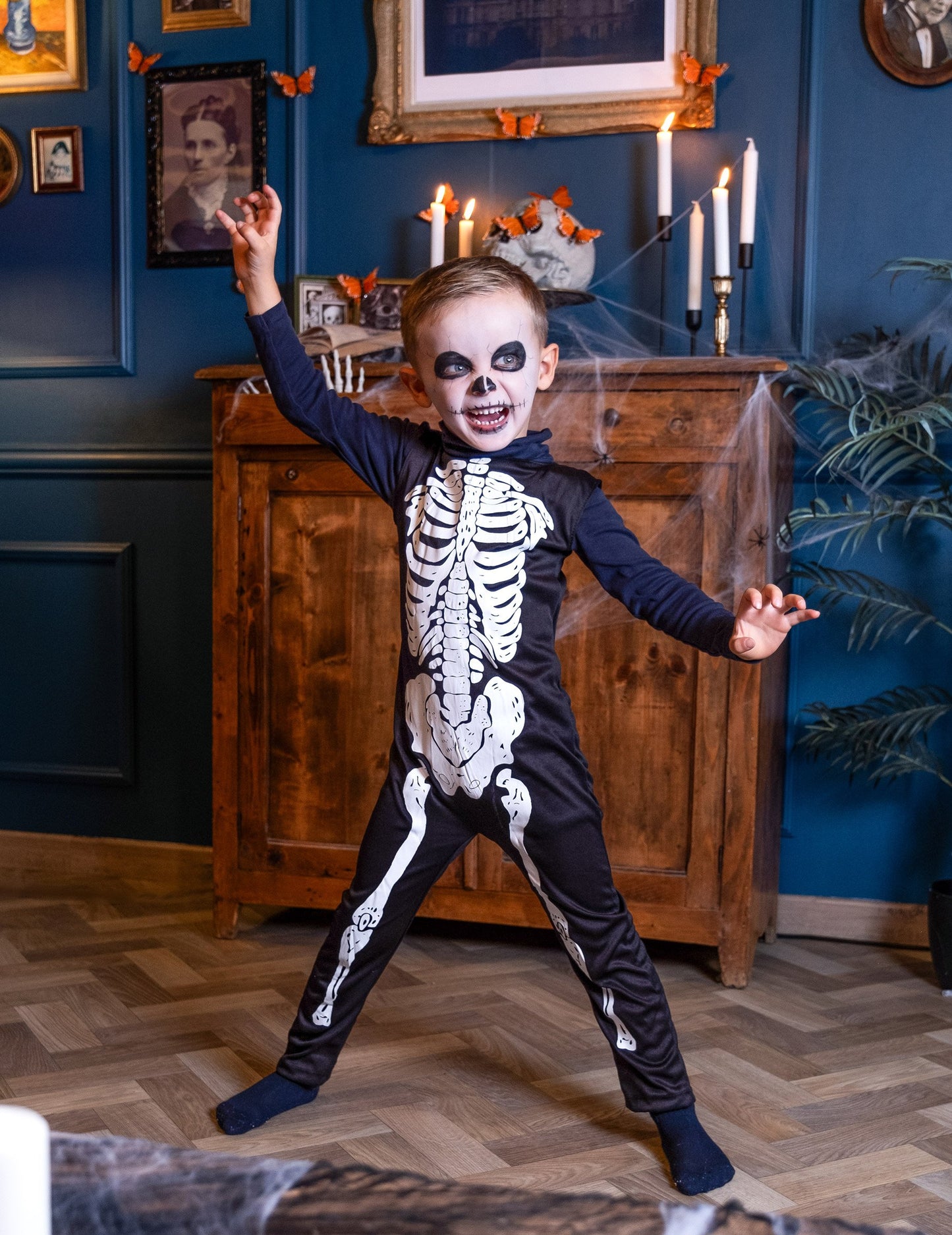 Klasický kostým detskej kostry