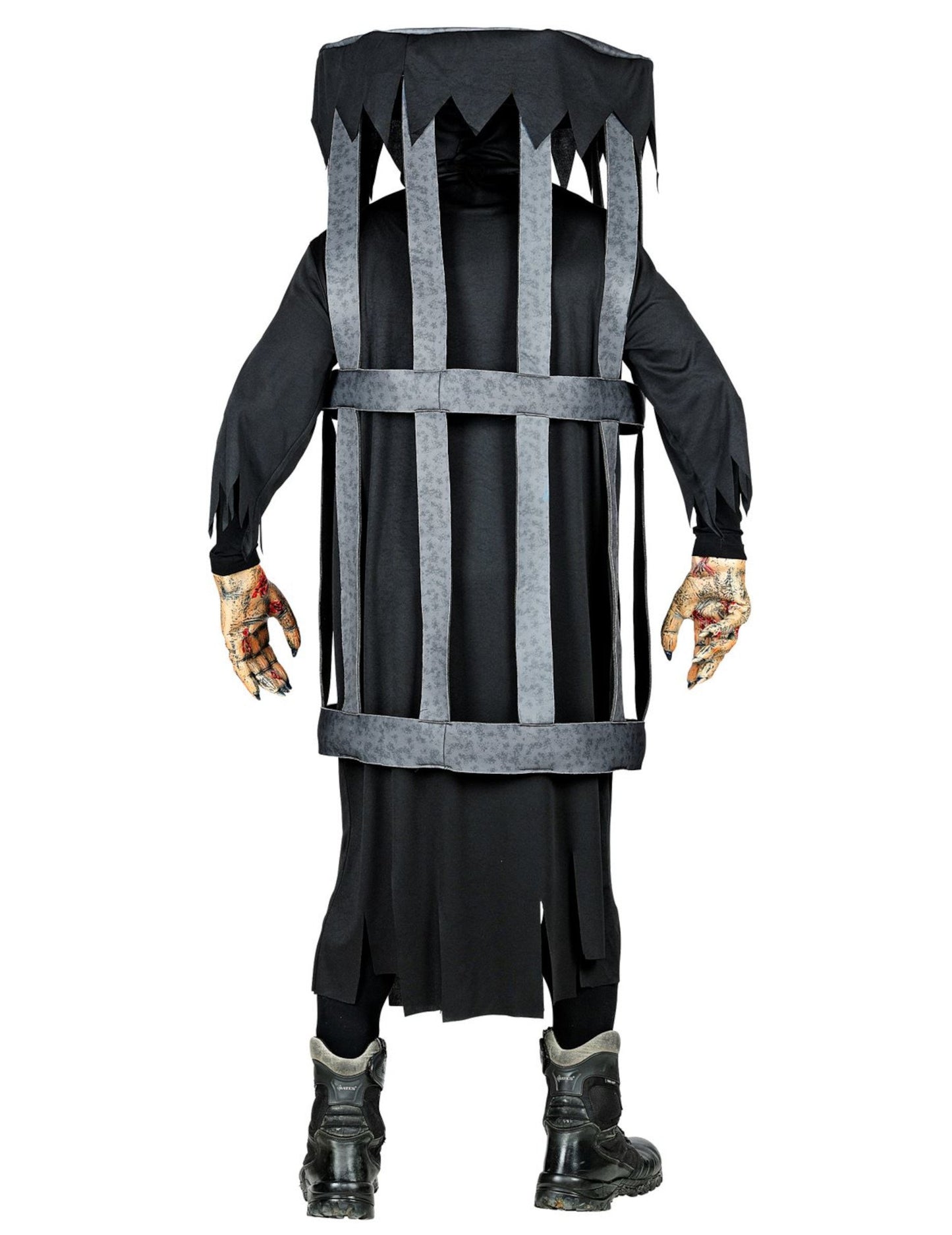 Zombie maskovanie v klietke pre dospelých