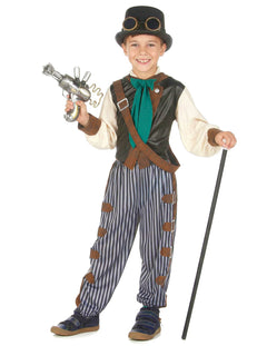 Steampunk kostýmy pre deti