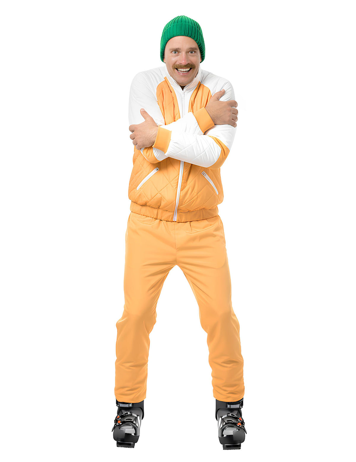 Mise en situation du déguisement tenue de ski Jean Claude Dusse