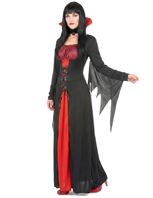 Elegantný upírsky kostým Halloween