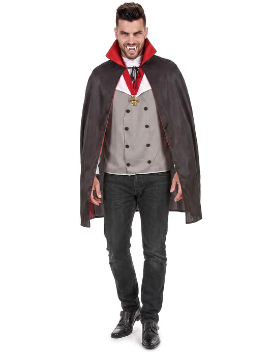 Halloween Grey Vampire Mas bude