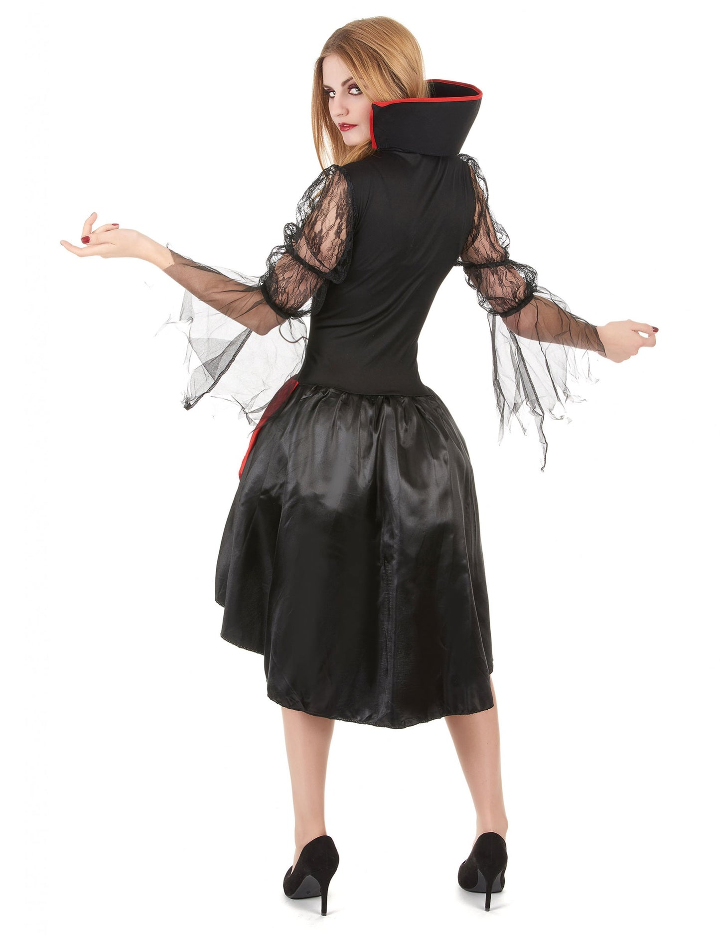 Sexy červený upír zamaskovanie