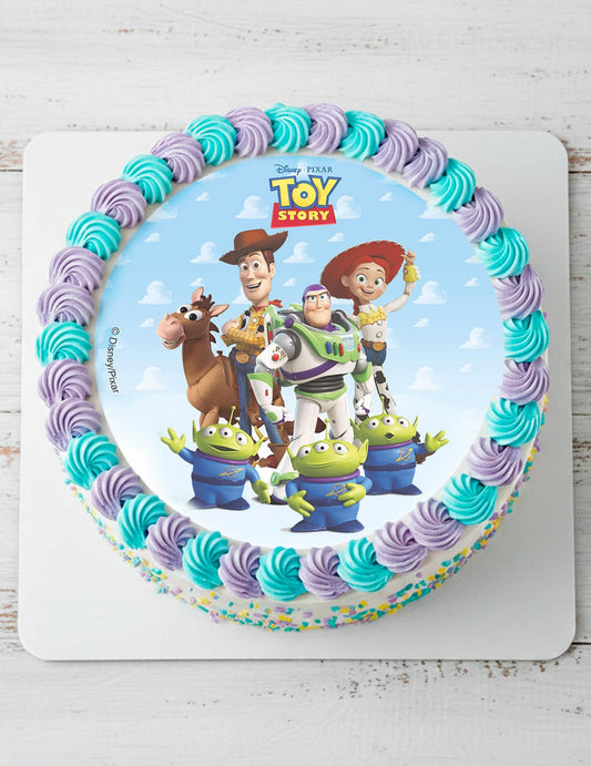 Jedlý oblátkový disk na tortu Toy Story™ 20 cm