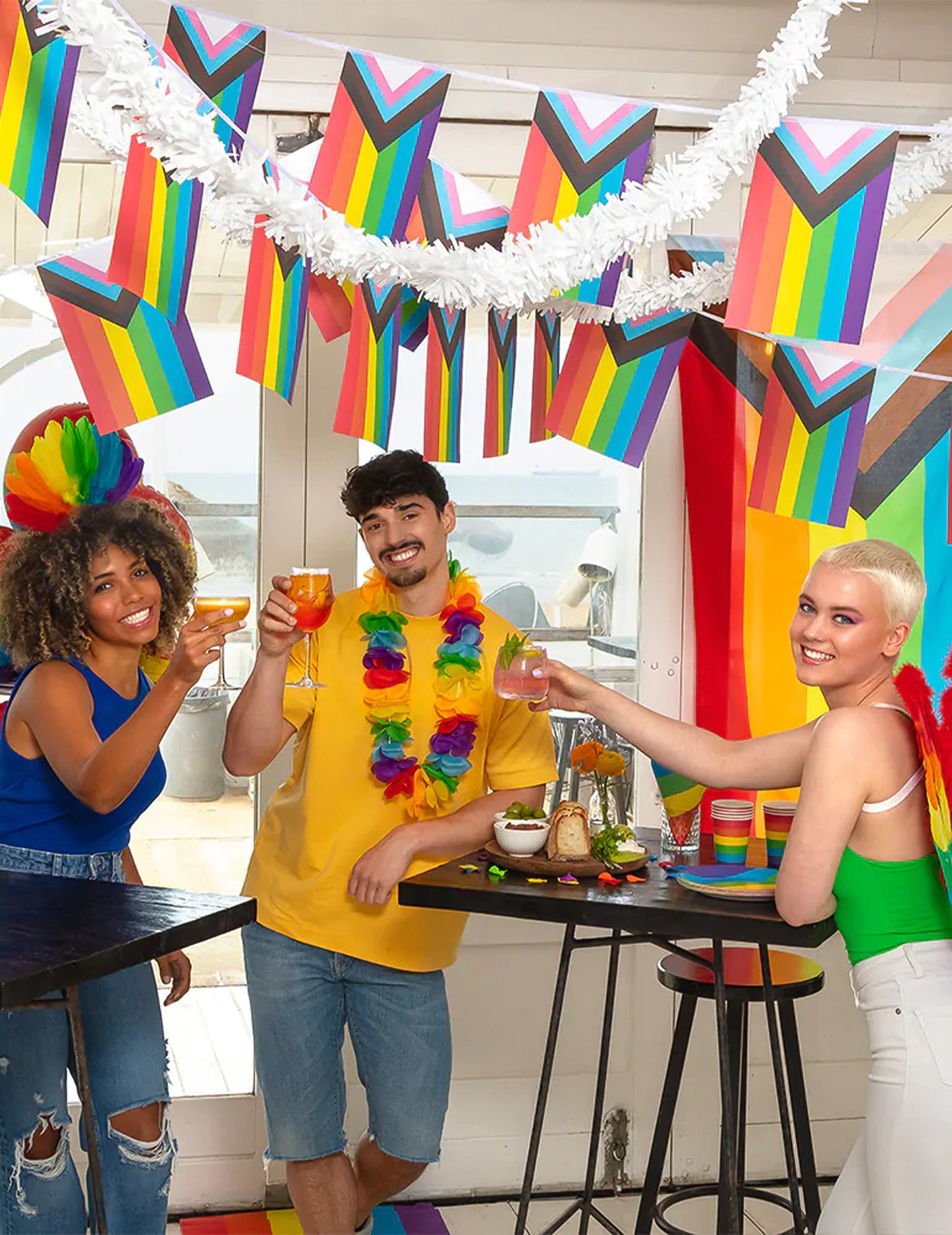 LGBTQ+ dúhová vlajka 90 x 150 cm