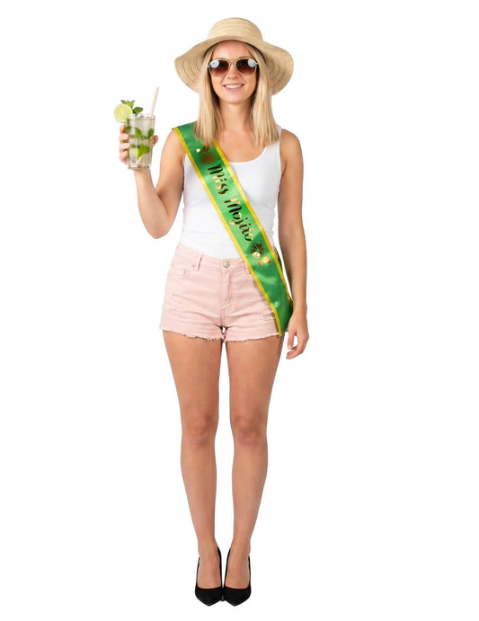 Slečna Mojito Green Dámska šál