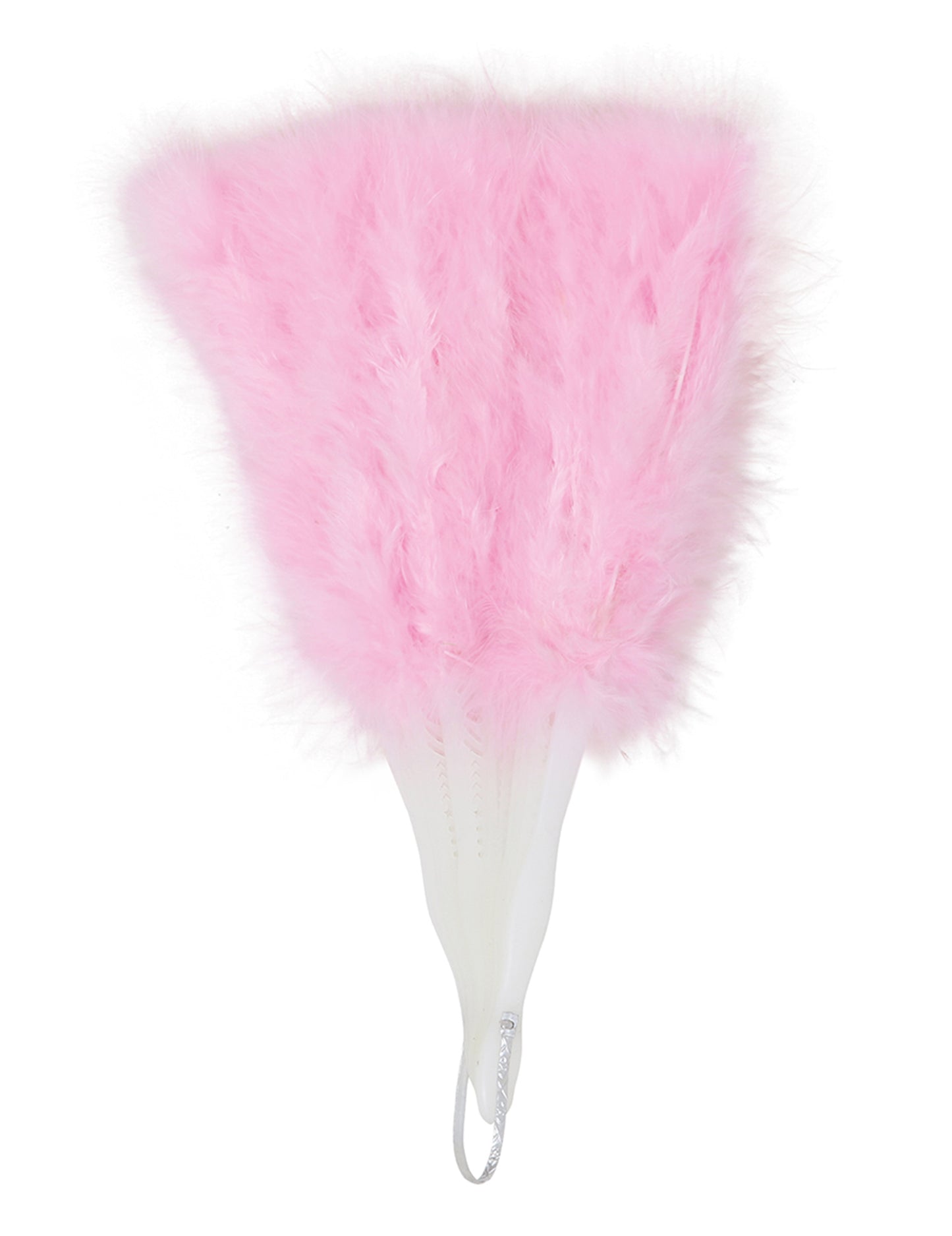 25 cm ružové perie